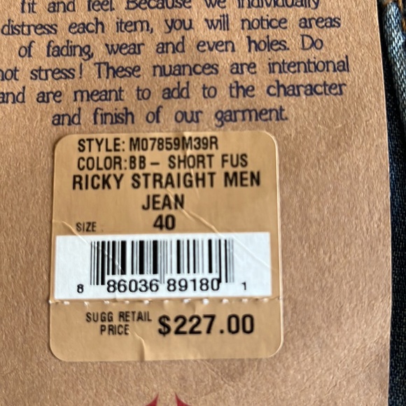 True Religion Mens Vintage Jeans - Picture 9 of 12